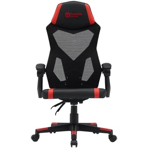 Canyon Flow MCH01 Gaming-Sessel, harte Sitzfläche, Schwarz, Rot