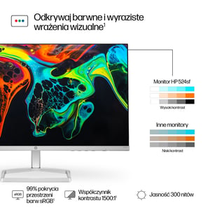 HP 23,8-calowy monitor seria 5 FHD – 524sf