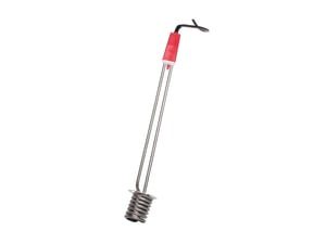 Rommelsbacher TS2003 Tankless Water Heater, Red, Stainless Steel