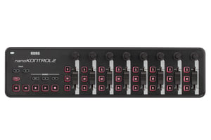Korg nanoKONTROL2 klawiatura MIDI 0 klaw. USB Czarny