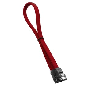 Cablemod ModMesh kabel SATA 0,3 m SATA 7-pin Czarny, Czerwony