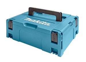 Makita 821550-0 Tool Box, Plastic, Black, Blue