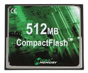CoreParts MMCF/512 0.5 GB flash memory CompactFlash memory card
