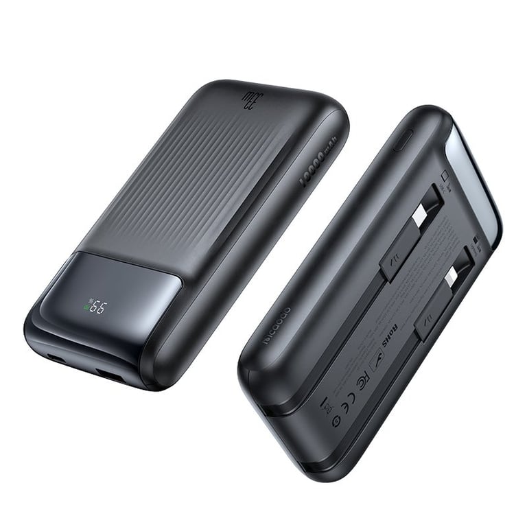 фото Зовнішній акумулятор (павербанк) Mcdodo MC-0231 10000 mAh Black