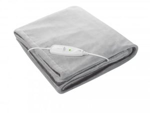 Medisana HB 675 120 W Electric Blanket, Gray Microfiber