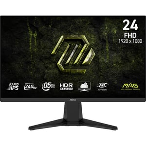 MSI MAG 255F X24 monitor komputerowy 62,2 cm (24.5") 1920 x 1080 px Full HD LCD Czarny
