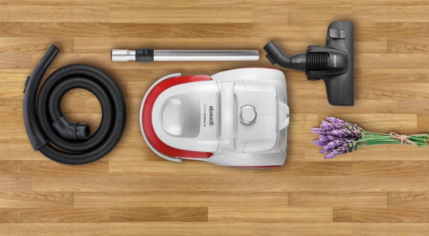 Gorenje VCEB01GAWWF 3 l Cylinder próżniowy Suchy Bez worka
