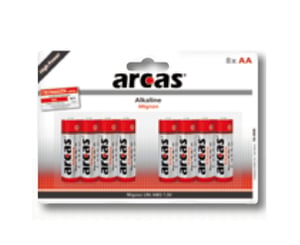 Arcas 117 44806 Jednorazowa bateria AA Alkaliczny