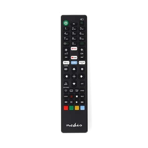 Nedis TVRC45SOBK fjärrkontroll för infraröd-TV Tryck på knapparna