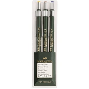 Faber-Castell TK-FINE Druckbleistift, 3 Stück