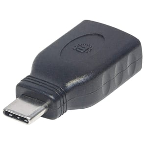 Manhattan 354646 USB-C-zu-USB-A-Adapter, schwarz