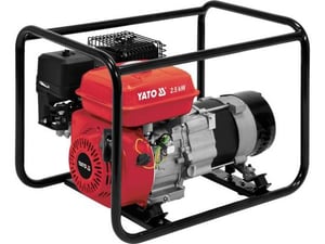Yato YT-85453 generator 2700 W 3,6 l bensin svart, röd