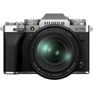 Fujifilm X-T5 + XF16-80mmF4 R OIS WR Spiegellose Kamera 40,2 MP X-Trans CMOS 5 HR 7728 x 5152 px Silber