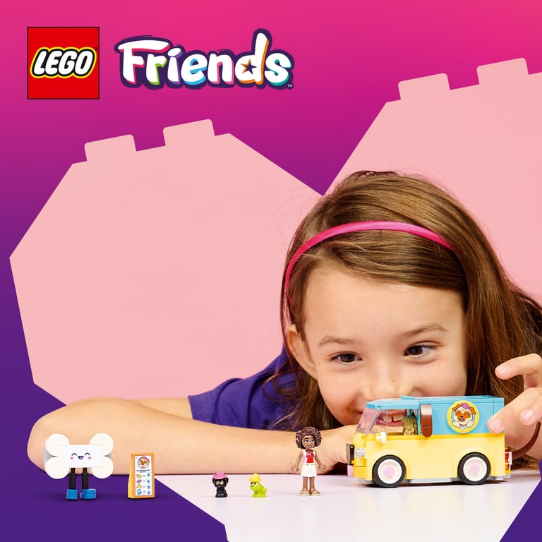 LEGO Friends Furgonetka z akcesoriami dla zwierząt