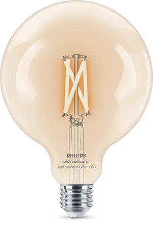 Philips Żarówka smart LED Filament G125, E27, 806 lm