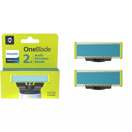 Philips Norelco OneBlade OneBlade Anti-Friction QP225/50 2 x Wymienne ostrze przeciw podrażnieniom