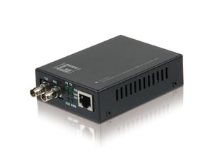 LevelOne FVT-2002 100 Mbit/s 1310 nm Network Converter, Black