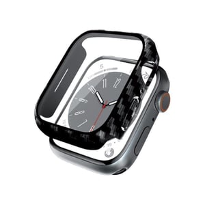 Crong CRG-45HS-CRB inteligentne akcesorium osobiste Etui Carbon Poliwęglan (PC), Szkło hartowane