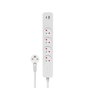 Savio LZ-11 Steckdosenleiste mit USB-A PD 18 W, 1,5 m