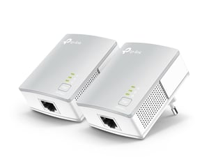 TP-Link TL-PA4010KIT 600 Mbit/s Trådbundet LAN-nätverk Vitt 2 st.