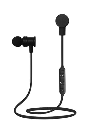2GO Snap BT2 Zestaw słuchawkowy Bezprzewodowy Douszny Połączenia/muzyka Bluetooth Czarny