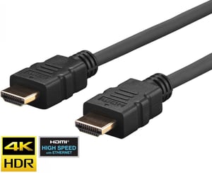 Vivolink PROHDMIHD0.25 HDMI-Kabel 0,25 m, HDMI Typ A (Standard), schwarz
