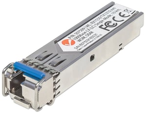Intellinet 507509 Netzwerk-Relaismodul, Glasfaser, 1000 Mbit/s, SFP