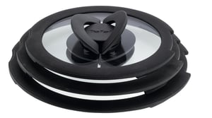 Tefal Ingenio L99310 Lid, Round, Black, Transparent