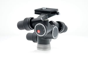 Manfrotto 405 stativhuvud Svart Aluminium 1/4, 3/8"