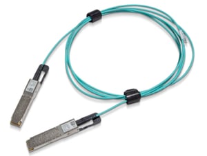 Mellanox Technologies MFS1S00-H010V kabel InfiniBand / światłowodowy 10 m QSFP56 AOC Kolor Aqua
