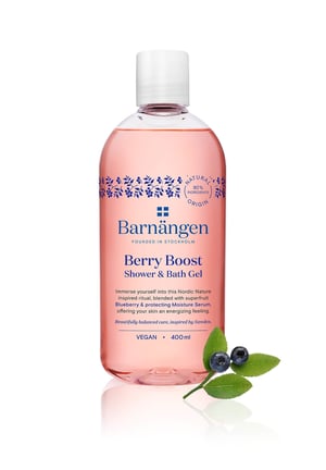 Barnängen Berry Boos 400 ml Duschgel för kvinnor, kropp, bärdoft