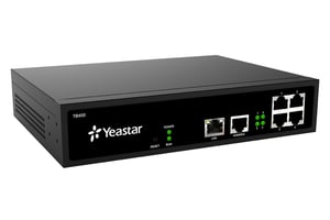 Yeastar 4*BRI ports gateway/kontroler 10, 100 Mbit/s