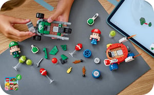 LEGO Super Mario Mario Kart™ – Baby Mario kontra Baby Luigi