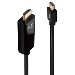 Lindy 36927 DisplayPort to HDMI Type A (Standard) Cable Adapter, Black