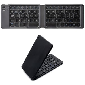 Techly ICTB1208F tangentbord, universellt Bluetooth QWERTY US English, svart