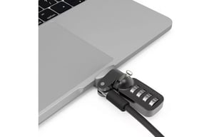 Compulocks UNVMBPRLDG01CL kabelklämma Svart, Silver