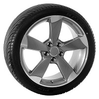 Wheels and tires for vehicles