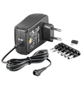Goobay AC/DC-Adapter, Netzteil/Wechselrichter, schwarz