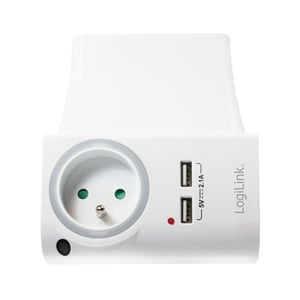 LogiLink PA0166 Ladegerät für mobile Geräte, Weiß