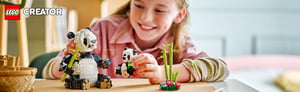 LEGO Creator Dzikie zwierzęta: rodzina pand