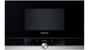 Siemens BF634RGS1 mikrovågsugn Svart, Silver Inbyggd 21 l 900 W
