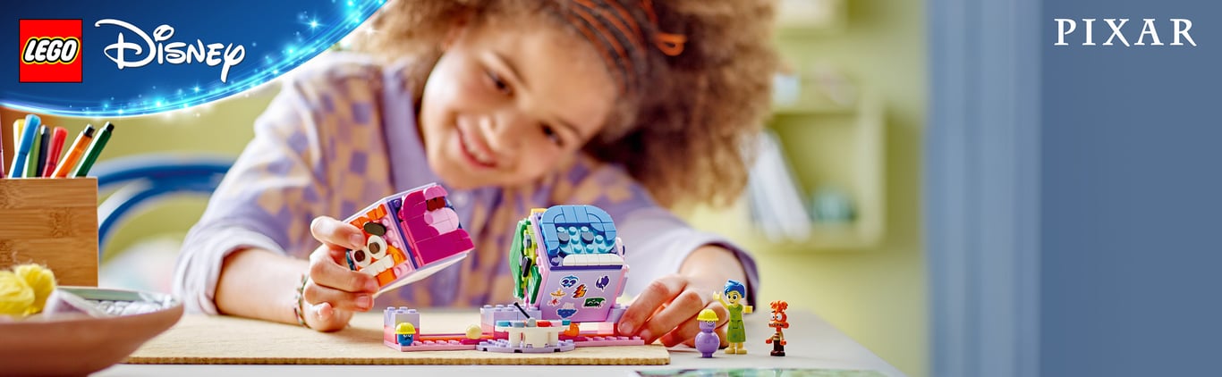 LEGO Disney W głowie się nie mieści 2 — kostki z emocjami