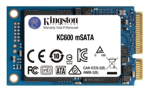 Kingston Technology KC600 512 GB mSATA SATA III 3D TLC