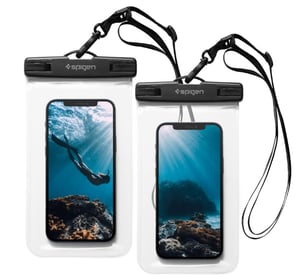 Spigen A601 pokrowiec na telefon komórkowy 17,3 cm (6.8") Etui zamykane Przezroczysty