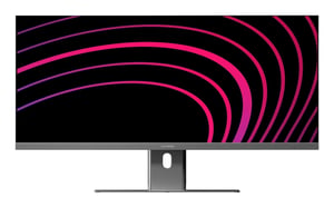 ALOGIC Edge 86.4 cm (34") Computer Monitor, 3440 x 1440 px UltraWide Quad HD, Gray