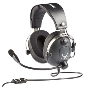 Thrustmaster T.Flight U.S. Air Force Edition Kopfhörer-Set, kabelgebunden, Gaming-Kopfbügel, schwarz