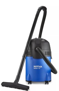 Nilfisk Buddy II 18 premium Svart, Blå 18 l 1200 W