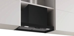 Bosch Serie 2 DBB63BC60 köksfläkt, inbyggd, svart, 384 m³/h