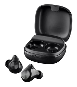 Intenso T200 Wireless In-Ear Headset for Calls/Music, USB Type-C, Bluetooth, Black