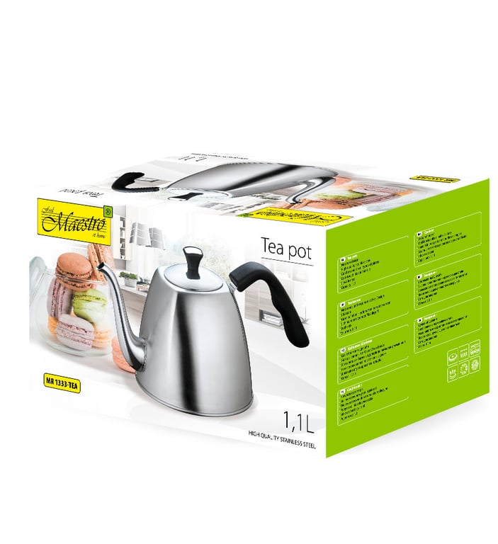 Feel Maestro MR1333-tea Zestaw dzbanków 1100 ml Stal nierdzewna